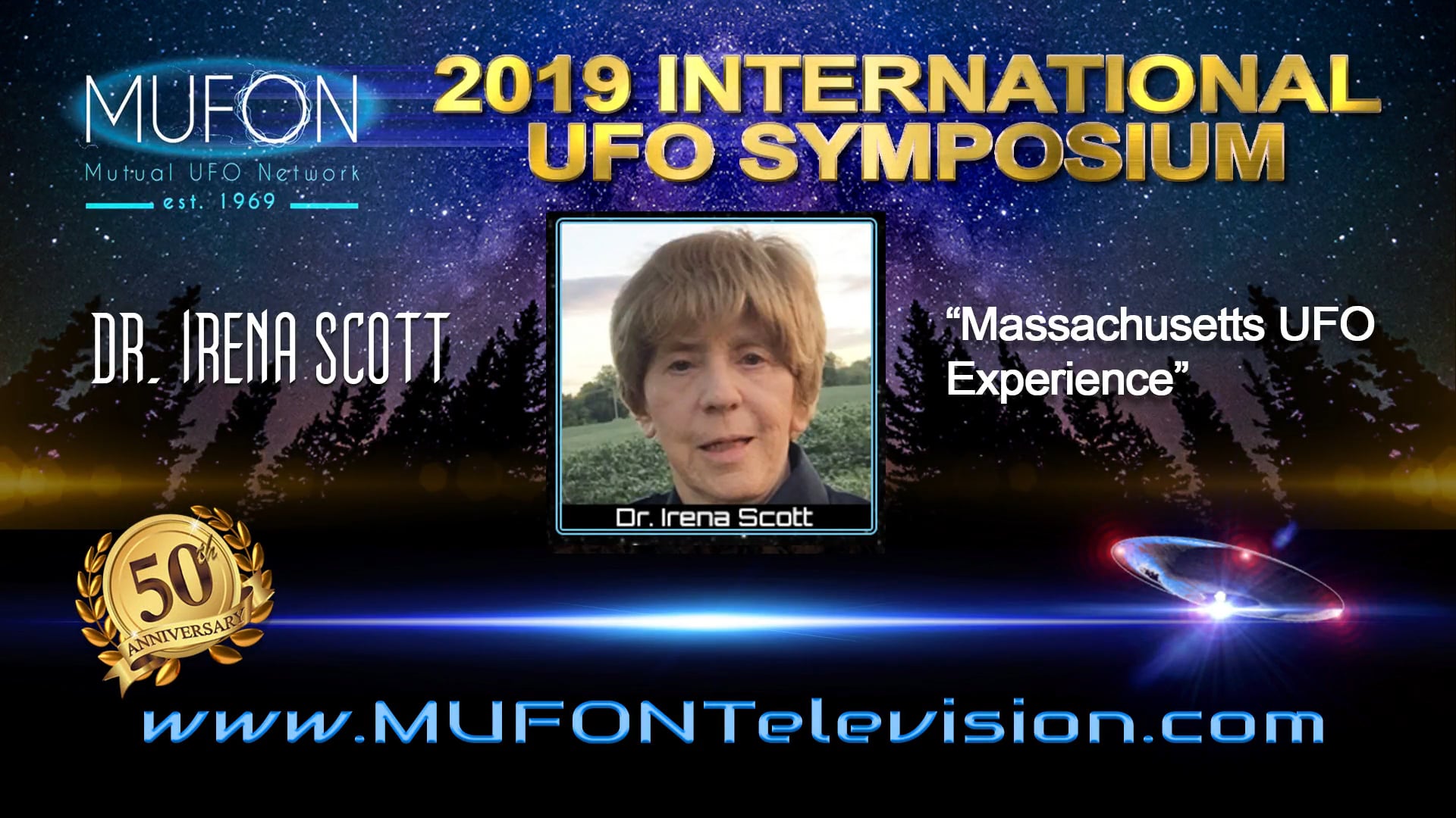 Dr. Irena Scott MUFON 2019