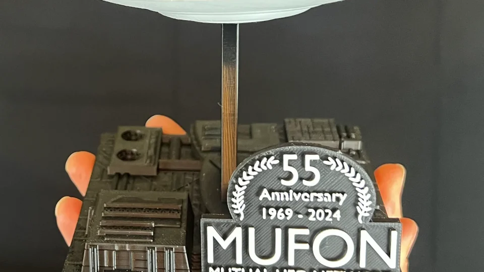 MUFON 55th Anniversary Collectible Saucer Statue - Standard Edition