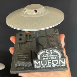 Signature Edition - MUFON 55th Anniversary Collectible Saucer Statue