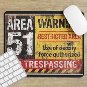 The "AREA 51" Mouse Pad