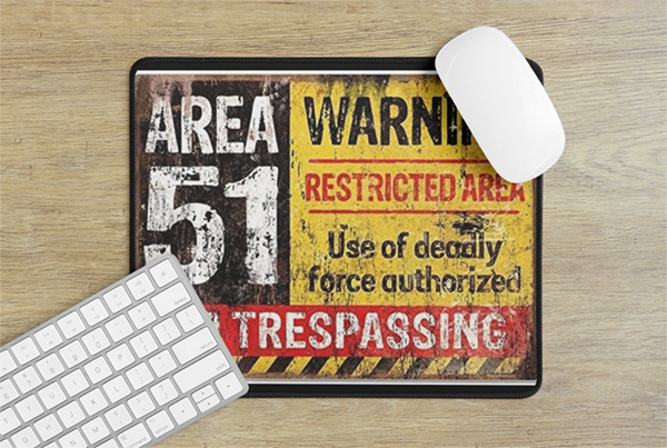 The AREA 51 Mouse Pad