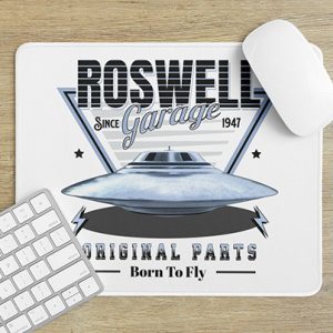 The "Roswell Garage" Mouse Pad