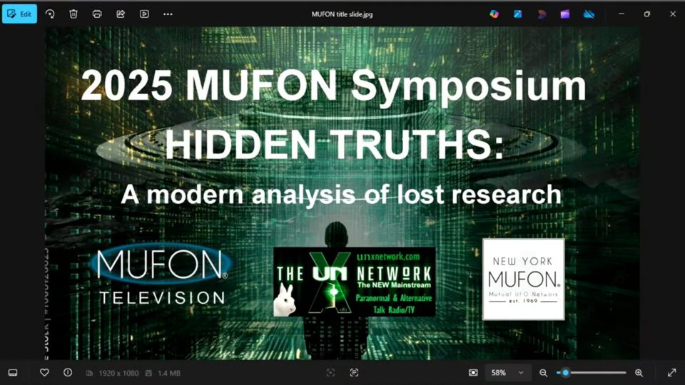 Mufon 2025  - Lunch Speaker Panel