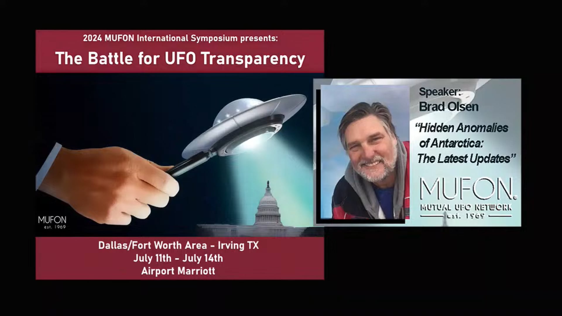 Brad Olsen - MUFON 2024