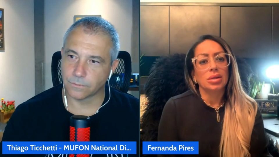 MUFON Presents Host Fernanda Pires discusses Thiago Ticchetti's new book _UFO Attacks in Brazil!_